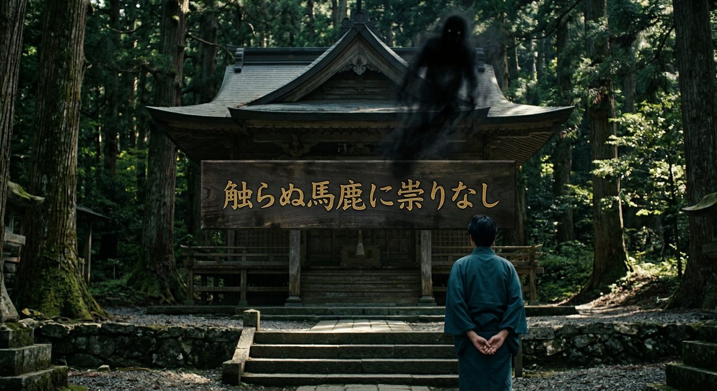 触らぬ馬鹿に祟りなし